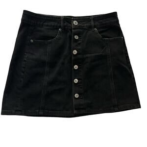 Women’s American Eagle Denim Button-down Skirt